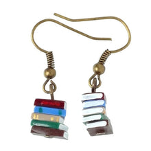 Load image into Gallery viewer, Stack of Books Earrings