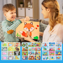 Load image into Gallery viewer, DIY Kids Animal Handmade Stickers