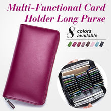 Load image into Gallery viewer, Multi-functional Card Holder Long Purse