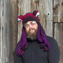 Load image into Gallery viewer, Crochet Octopus Hat