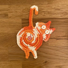 Load image into Gallery viewer, 🐱Funny Cat Butt Coasters Cat Butt Cup Mat Knitted Gift for Cat Fans