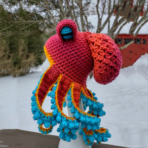 Crochet Octopus Hat