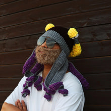 Load image into Gallery viewer, Crochet Octopus Hat