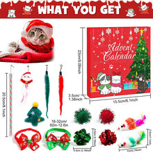 Load image into Gallery viewer, 2024 Christmas Countdown Cat&amp;Dog Toys Advent Calendar