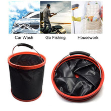 Load image into Gallery viewer, Outdoor Car Folding Bucket for Camping Fishing