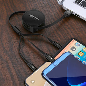 Multi-function 3 in 1 USB Charging Cable