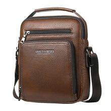 Load image into Gallery viewer, Man Leather Crossbody Bag