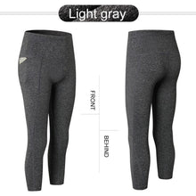 Load image into Gallery viewer, High Waist Yoga Pants with Telescopic Drawstring