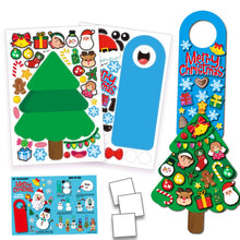 Load image into Gallery viewer, Halloween &amp; Christmas Door Decoration Stickers