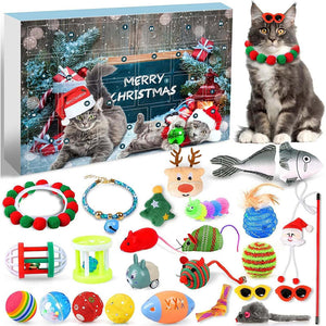 2024 Christmas Countdown Cat&Dog Toys Advent Calendar