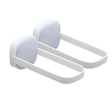 Load image into Gallery viewer, Foldable U-shaped Double-row Hanger Storage Rack