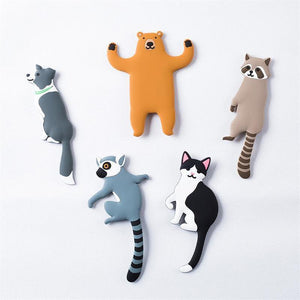 Wild Animalz Wall Hooks