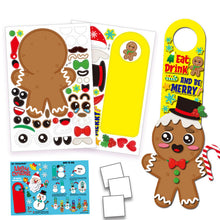 Load image into Gallery viewer, Halloween &amp; Christmas Door Decoration Stickers