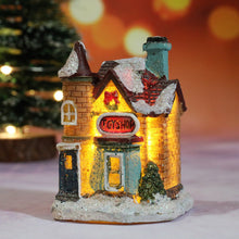 Load image into Gallery viewer, Christmas decoration resin small house