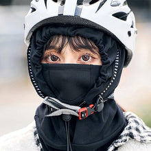 Load image into Gallery viewer, Hooded Face Mask with Neck Warmer for Cycling