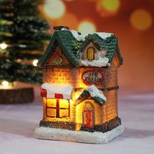 Load image into Gallery viewer, Christmas decoration resin small house