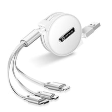 Load image into Gallery viewer, Multi-function 3 in 1 USB Charging Cable