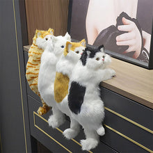 Load image into Gallery viewer, Simulation Cat Plush Doll Model Decoration