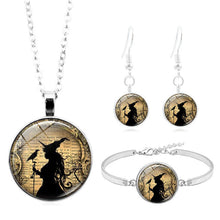 Load image into Gallery viewer, Vintage Halloween Handmade Jewelry Set