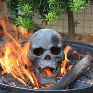 Halloween Ceramic Skeleton Bonfire