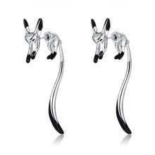 Load image into Gallery viewer, Delicate Long Fox Earrings