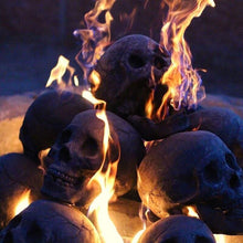 Load image into Gallery viewer, Halloween Ceramic Skeleton Bonfire