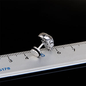 Skull Ear Piercing Earring Stud