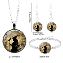 Load image into Gallery viewer, Vintage Halloween Handmade Jewelry Set