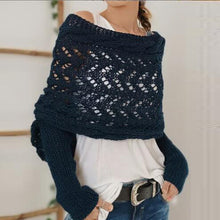 Load image into Gallery viewer, Knitted Cable Wrap For Women