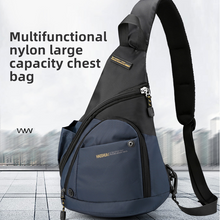 Load image into Gallery viewer, Multifunctional nylon large capacity chest bag