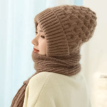 Load image into Gallery viewer, Integrated Ear Protection Windproof Cap Scarf