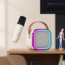 Load image into Gallery viewer, Mini Karaoke Machine with Wireless Microphones