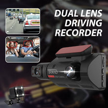 Load image into Gallery viewer, Dual-lens Night Vision Driving Recorder