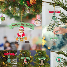 Load image into Gallery viewer, Santa Claus Bell Pendant