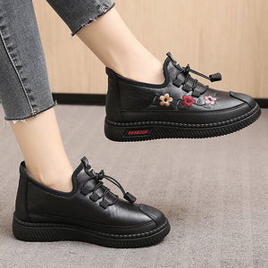 Women Soft Warm Loafers for Elderly