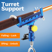 Load image into Gallery viewer, Fishing Rod self-Locking Turret Bracket