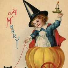 Load image into Gallery viewer, Vintage Halloween Postcard (24 pcs)