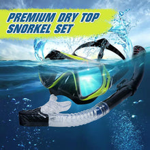 Load image into Gallery viewer, Premium Dry Top Snorkel Set