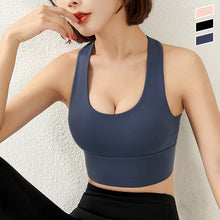 Load image into Gallery viewer, Cross Beauty Back Sports Bra