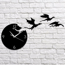 Load image into Gallery viewer, Dragon Flight Wall Clock