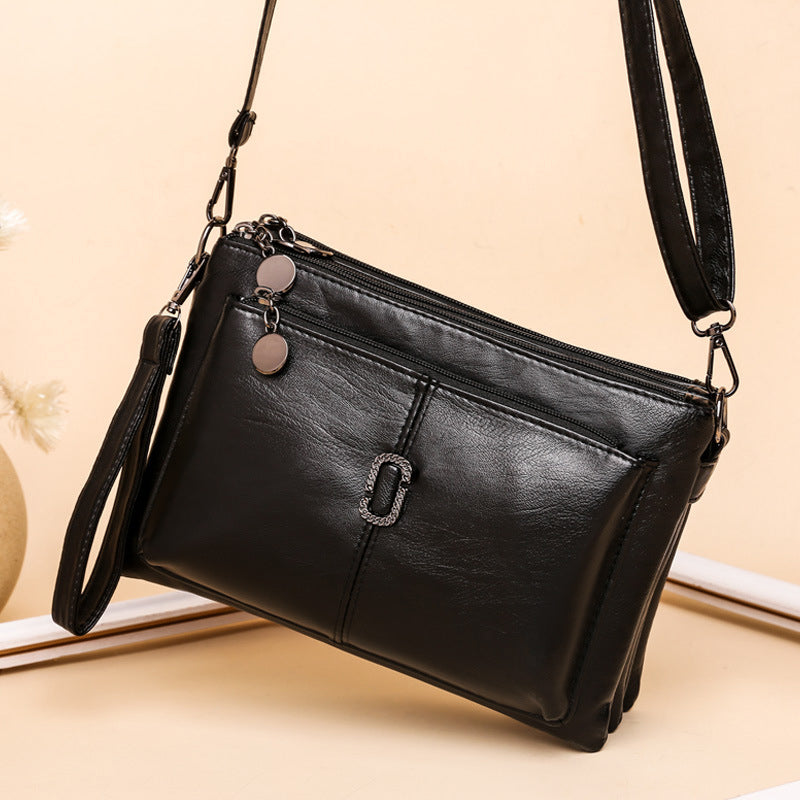 New Small Bag Female PU Leather Shoulder Bag