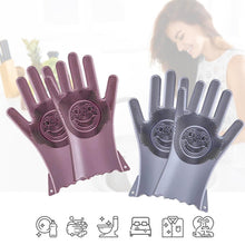 Load image into Gallery viewer, Multi-functional Silicone Decontamination Non-stick Oil Cleaning Gloves (1 pair)