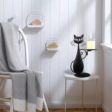 Load image into Gallery viewer, Black Cat Candle Holder