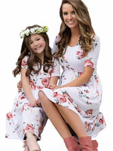 Load image into Gallery viewer, Floral Mommy And Me Matching Dresses