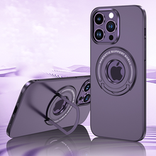 Load image into Gallery viewer, Magnetic Bracket Matte Hard Shell Phone Case