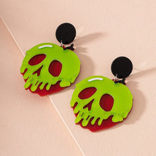 Load image into Gallery viewer, Acrylic Skull Women&#39;s Stud Earrings