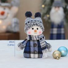 Load image into Gallery viewer, Christmas Blue New Fabric Doll