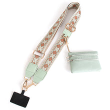 Load image into Gallery viewer, Phone Strap with Zippered Pouch