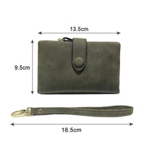 Load image into Gallery viewer, Small Leather Trifold Wallets For Women