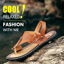 Load image into Gallery viewer, Men Leisure Dual-use Flip-flops Sandals